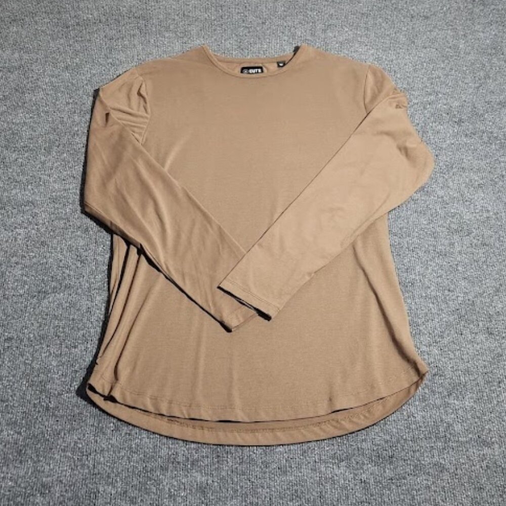Cuts Men's Crew Neck Pyca Pro Long Sleeve Tee in size Large